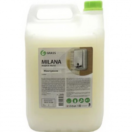Крем-мыло жидкое «Grass» Milana, жемчужное, 5 л