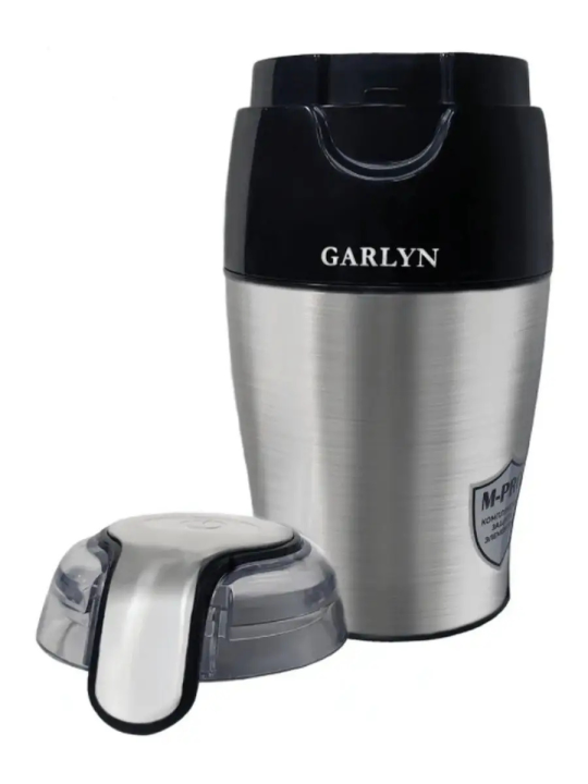 Кофемолка электрическая GARLYN CG-01, 500 Вт, черный