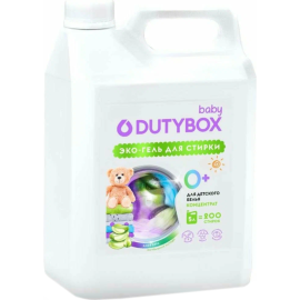 Гель для стирки «Dutybox» db-5149, концентрат, детский, алоэ вера, 5 л