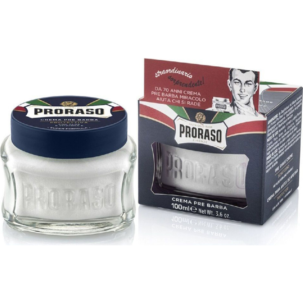 Крем для бритья «Proraso» алое, витамин Е, 100мл