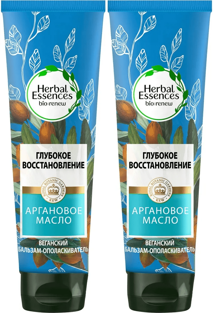 Бальзам-ополаскиватель для волос Herbal Essences Глубокое Восстановление Марокканское Аргановое Масло 2 шт. х 180 мл