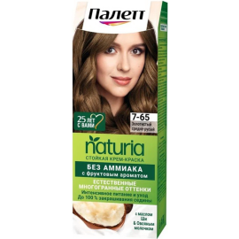 Краска для волос «Палетт» Naturia, 7-65, золотистый средне-русый