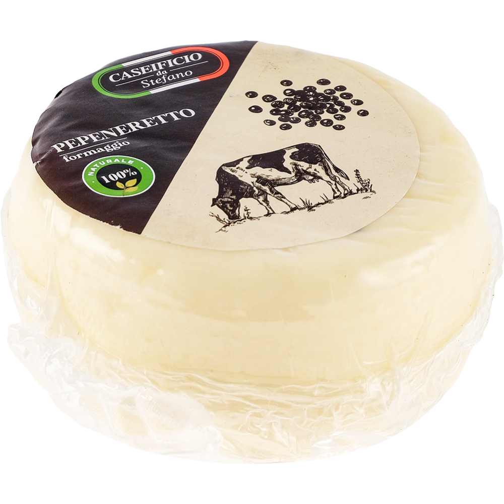 Сыр полутвердый «Caseificio da Stefano» Pepeneretto, 60%, 1 кг #1