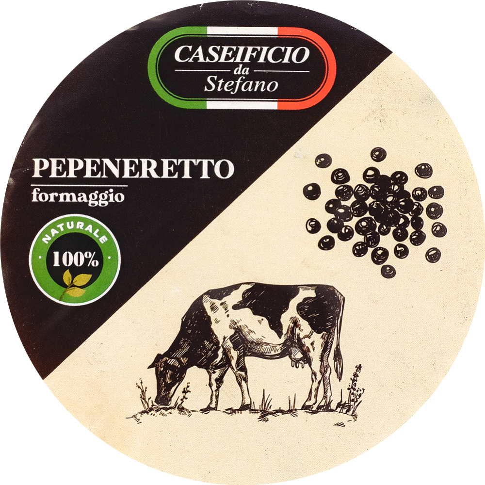 Сыр полутвердый «Caseificio da Stefano» Pepeneretto, 60%, 1 кг #2