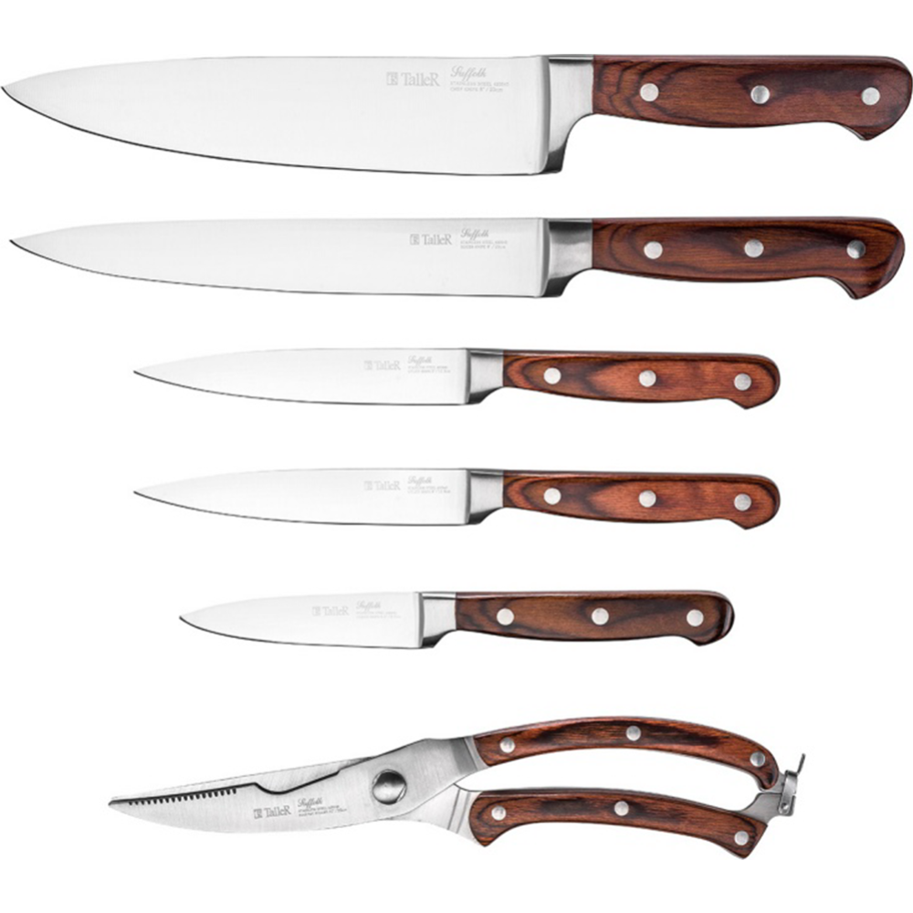 Набор ножей «TalleR» TR-22001, 7 предметов
