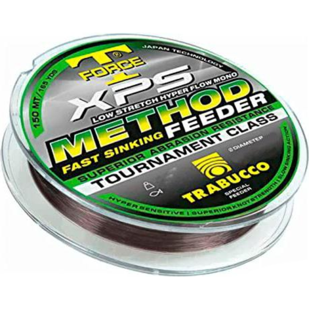 Картинка товара Леска монофильная «Trabucco» T-Force XPS Method Feeder, 053-96-250, 150 м, 0.25 мм