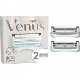 Смен­ные кас­се­ты для без­опас­ных бритв «Gillette» Venus Satin care, 2 шт
