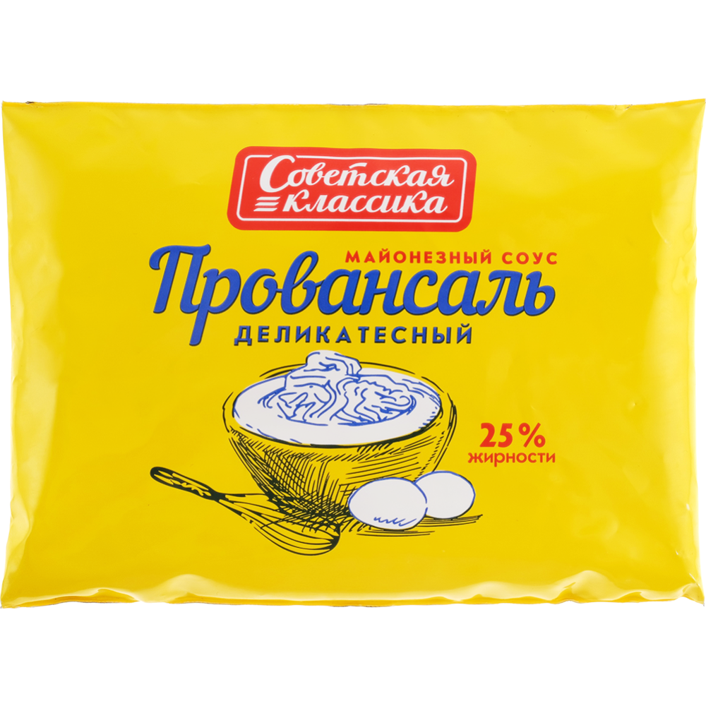 Майонезный соус «Советская классика» провансаль 25%, 180 мл #0