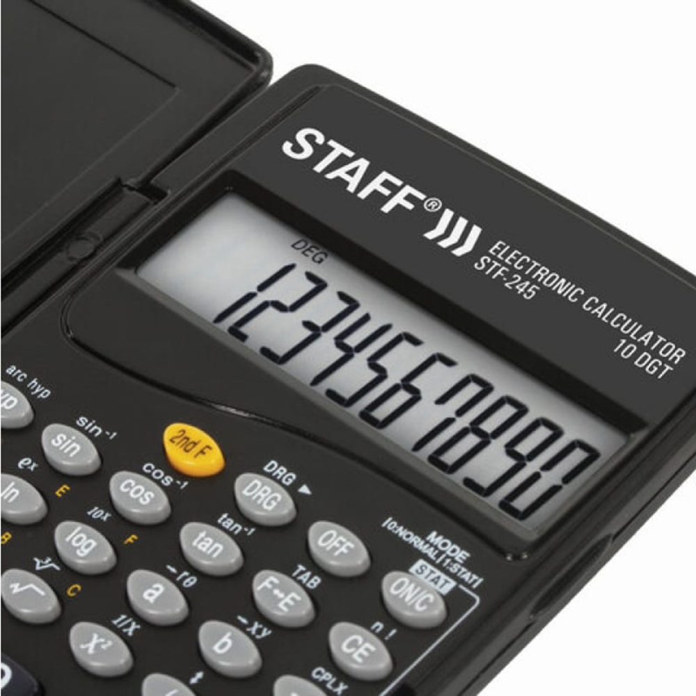 Калькулятор инженерный «STAFF» STF-245, 250194