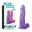 Картинка товара Фаллос на присоске Jelly Studs Crystal Dildo Large фиолетовый 20 см