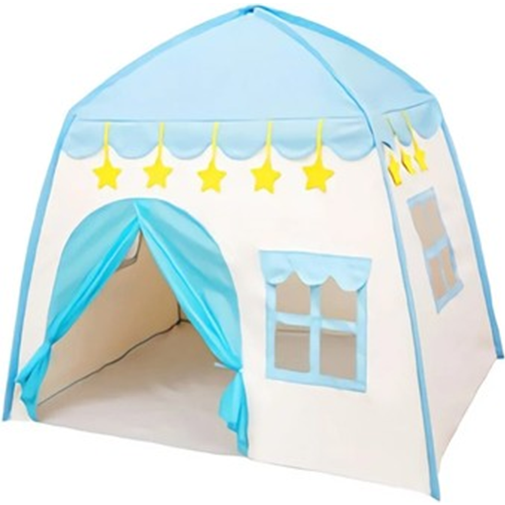 Палатка детская игровая «NINO» Чудесный домик, голубой