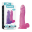 Картинка товара Фаллос на присоске Jelly Studs Crystal Dildo Large розовый 20 см