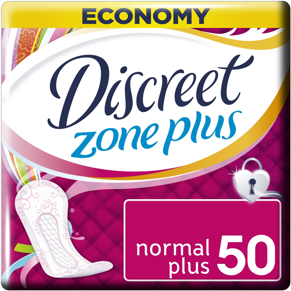 Гигиенические прокладки «Discreet» Normal Plus Trio, 50 шт