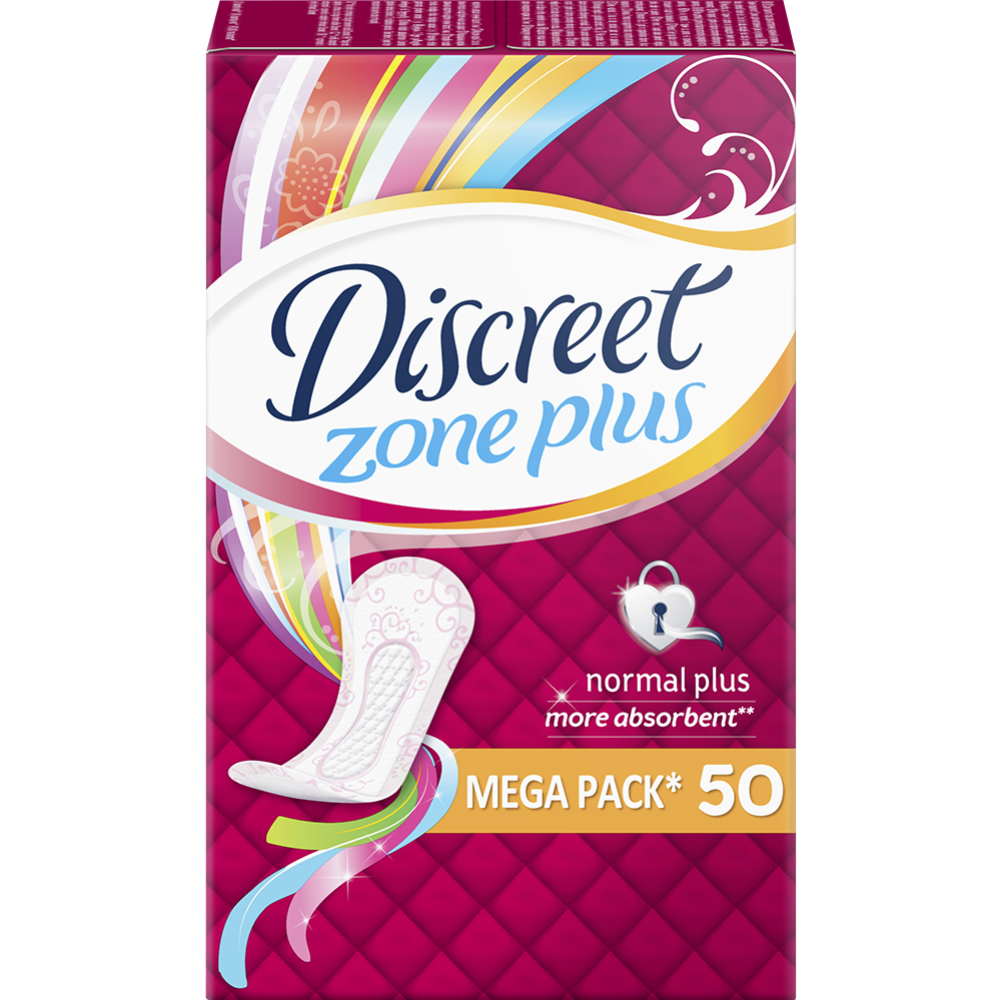 Гигиенические прокладки «Discreet» Normal Plus Trio, 50 шт