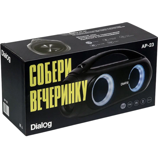 Портативная колонка «Dialog» Progressive 25W RMS, AP-23