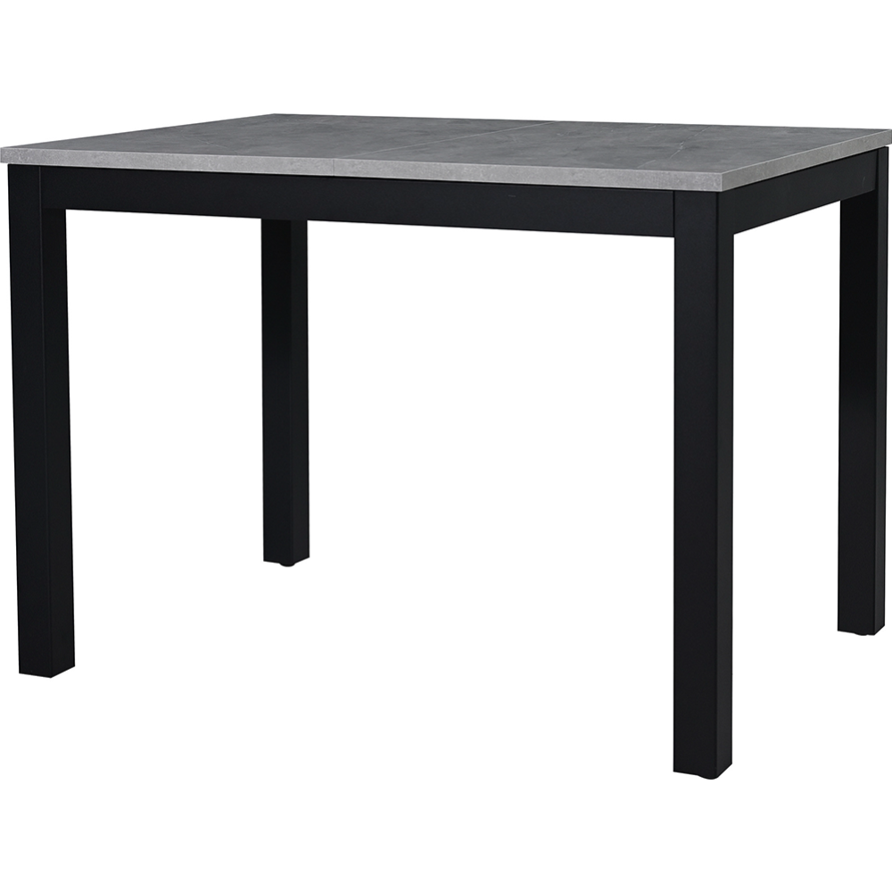 Стол «Мир стульев» Саен 30, каспий срез камня/черный муар, 120х80 см