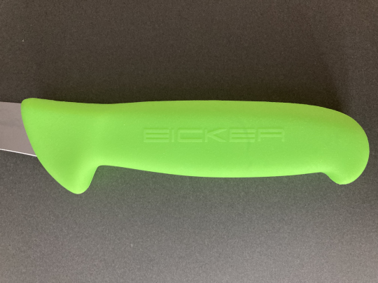 Профессиональный обвалочный нож для мяса 15 см зеленая ручка EICKER PROFI арт. 507.