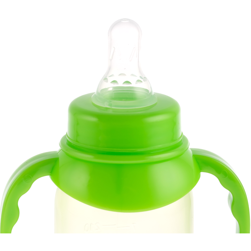 Бутылочка детская «Мамина Радость» с соской, зеленый, КК1131, 250 мл