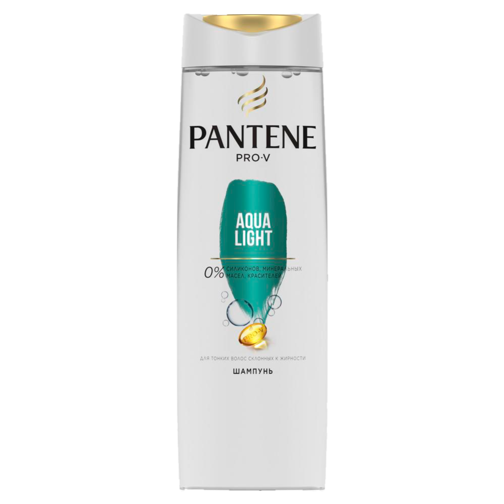 Картинка товара Шампунь для волос «Pantene» Aqua light, 250 мл