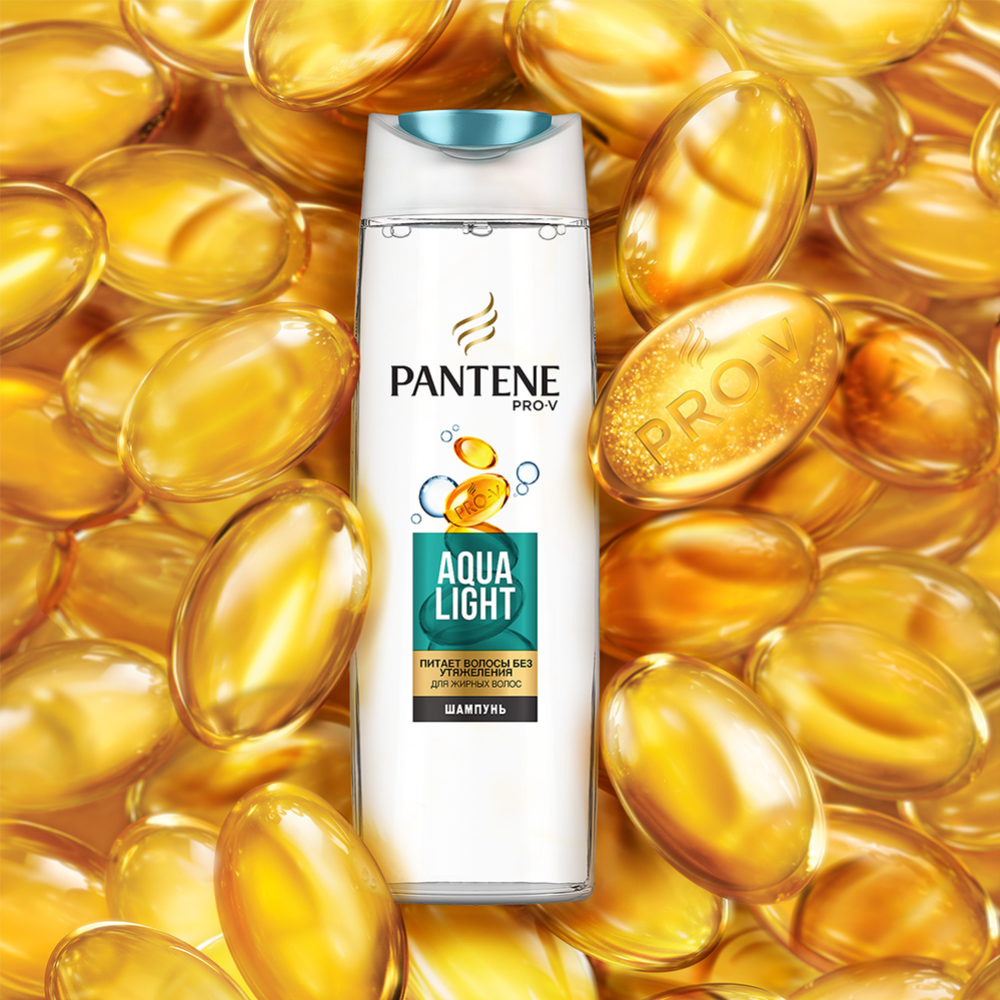 Шампунь для волос «Pantene» Aqua light, 250 мл