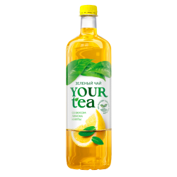 Чайный на­пи­ток хо­лод­ный «Your tea» зе­ле­ный чай, лимон и мята, 1 л