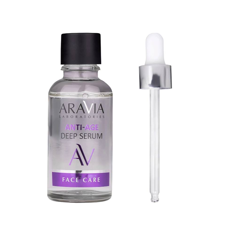 Омолаживающая сыворотка с пептидами ANTI-AGE DEEP SERUM, 30 мл, ARAVIA Laboratories