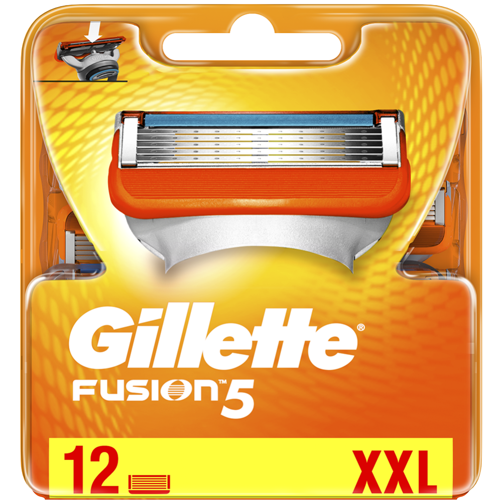 Сменные кассеты для бритья «Gillette» Fusion, 12 шт #3