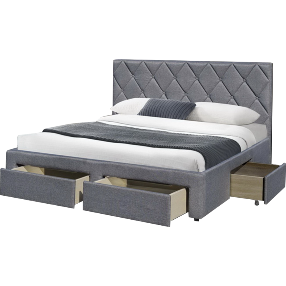 Кровать «Halmar» Betina, серый, 160х200 см