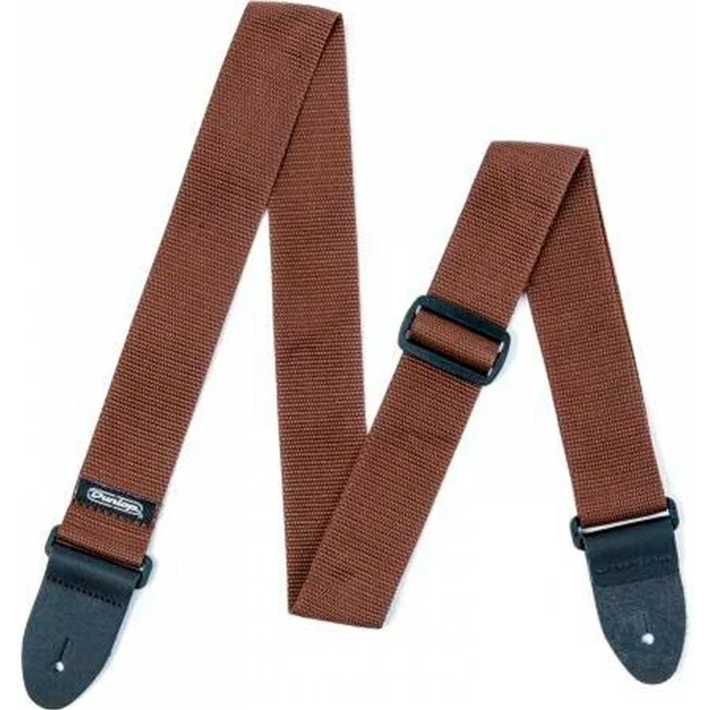 Ремень для гитары «Dunlop» D07-01 BR, Poly Strap, brown