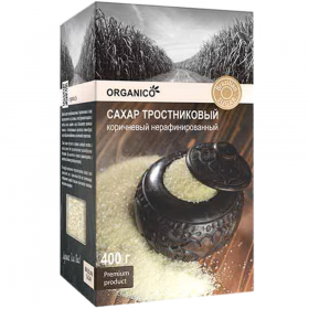 Сахар трост­ни­ко­вый «Organico» песок, 400 г