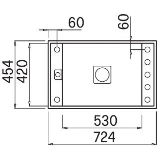 Мойка кухонная «Elleci» Value 130 Undermount K96, LKV13096BSO, white