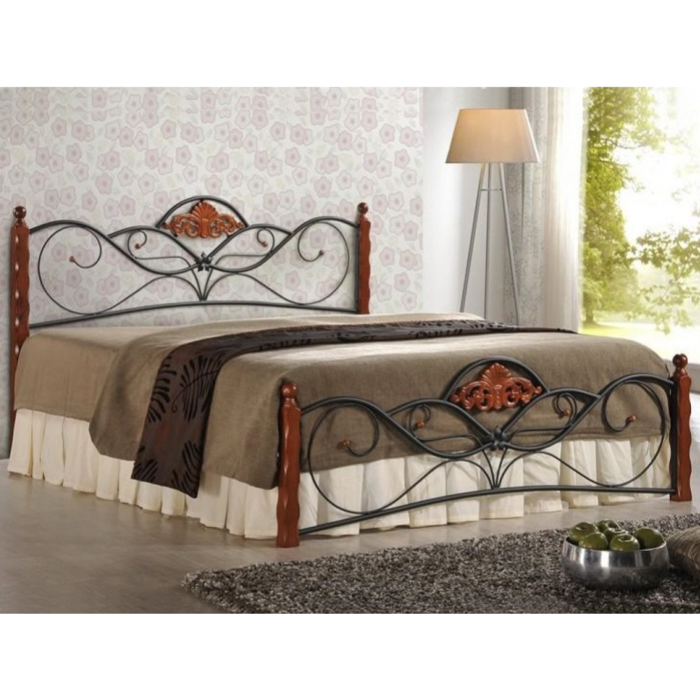 Кровать «Halmar» Valentina, античная вишня