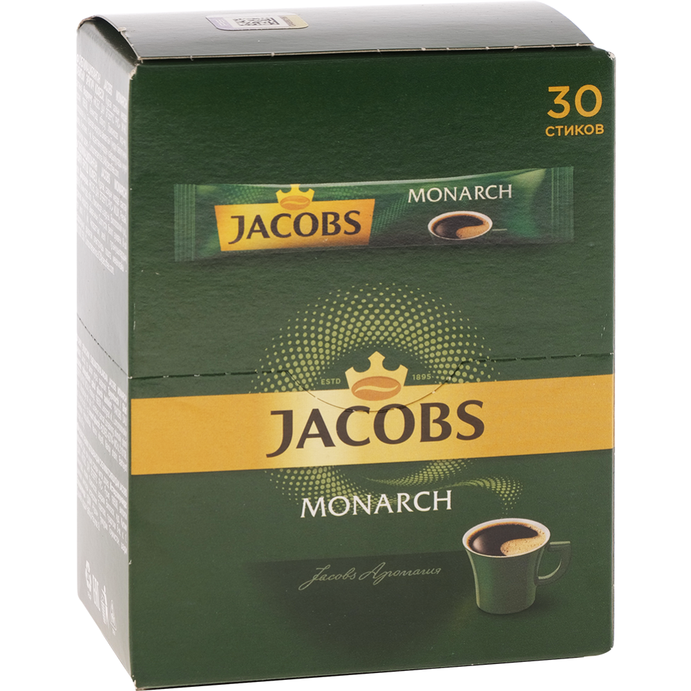 Кофе растворимый «Jacobs» Monarch, 30х1.8 г