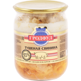 Консервы мясные «Свинина тушеная» 500 г