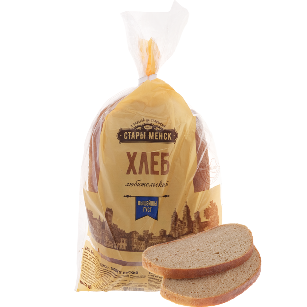 Хлеб «Стары Менск» Любительский, 900 г #0