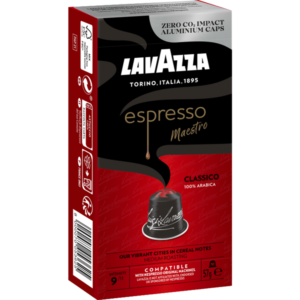 Кофе в капсулах «Lavazza» Espresso Maestro Classico, 10х5.7 г #0