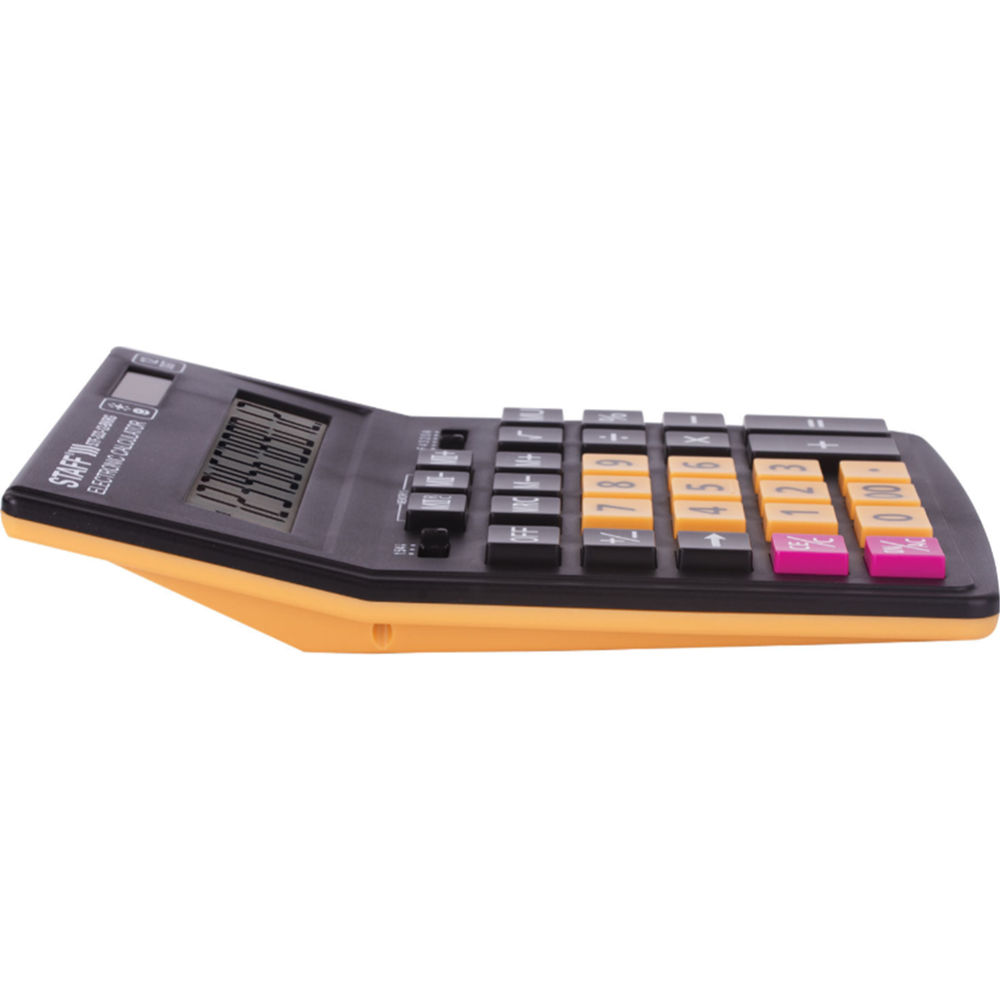 Калькулятор «Staff» Plus Stf-333-bkrg, 250460, черный/оранжевый