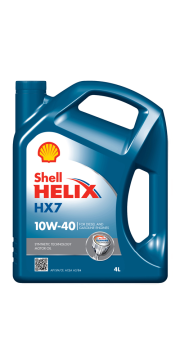 Моторное масло Shell Helix HX7 10W-40 4л