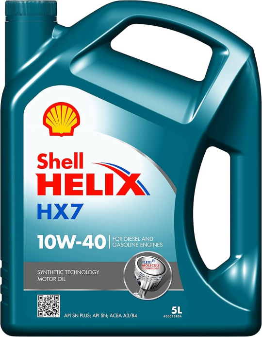 Моторное масло Shell Helix HX7 10W-40 5л (или комплект 4л+1л)