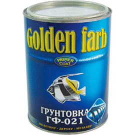 Грунтовка «Golden Farb» ГФ-021, красно-коричневый, 20 кг