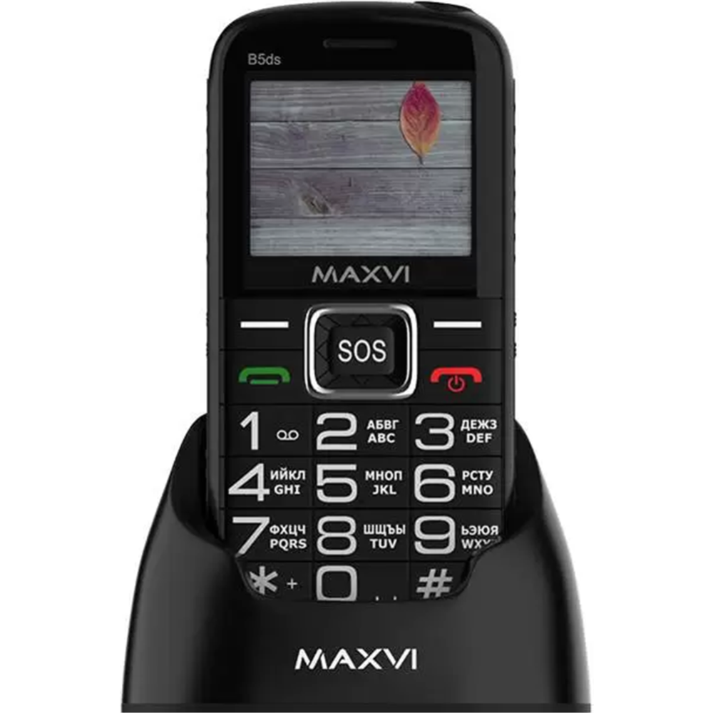 Мобильный телефон «Maxvi» B5ds, черный