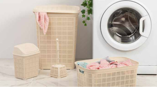 Корзина для белья Bee Home Jute 60 л. с крышкой