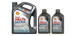 Моторное масло Shell Helix Ultra ECT C3 5W-30 6л (комплект 4л+1л+1л либо 1л х 6шт)