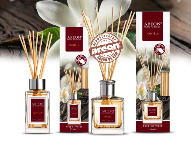 Аромадиффузор воздуха Areon Home Perfume Vanilla 85 мл