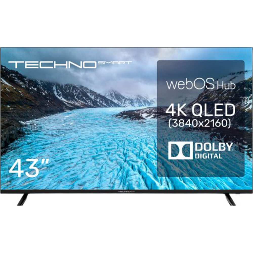 Телевизор «Techno» 43QLED680UHDW