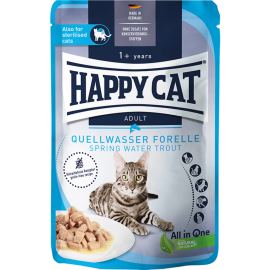 Корм для кошек «Happy Cat» Culinary Meat in Sauce QuellwasserForelle, 70750, форель, 85 г