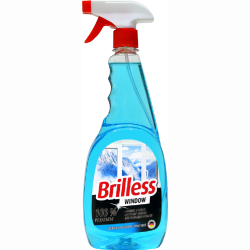 Сред­ство для мытья стекол «Brilless» Blue, 750 мл