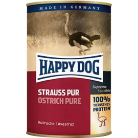 Консерва для собак «Happy Dog» Sensible Pure Africa, 2750, страус, 400 г