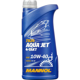 Масло моторное «Mannol» 4-Takt Aqua Jet 10W-40, 7820, 1 л