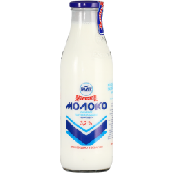 Молоко «Ро­га­чевъ» Вкус­ное, па­сте­ри­зо­ван­ное, 3.2%